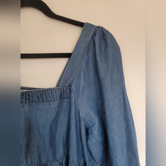 Arizona Jean Co Blue Dress Size M 100% cotton - Picture 2 of 10